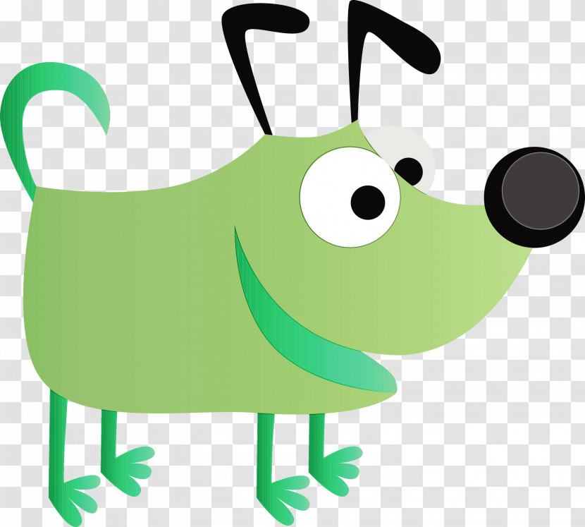 Green Cartoon Transparent PNG