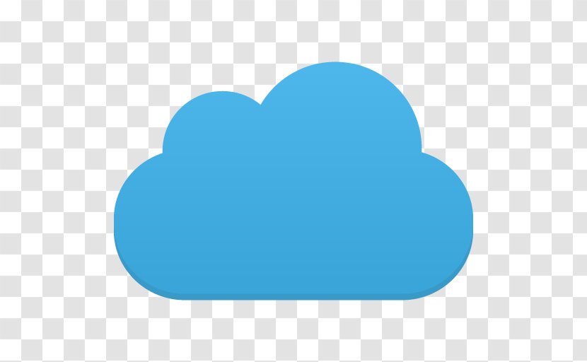 Blue Heart Turquoise Aqua Sky - Computer Servers - Cloud Transparent PNG