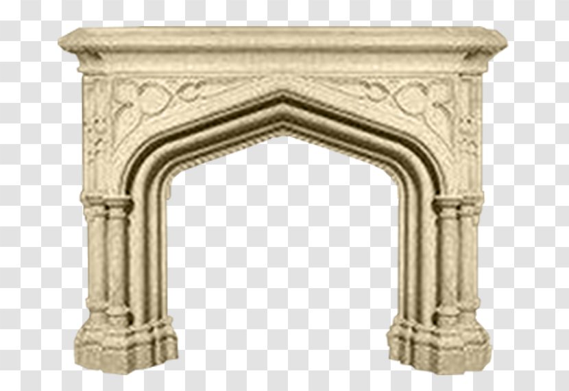 Taj Mahal Fireplace Mantel Insert Electric - Molding Transparent PNG