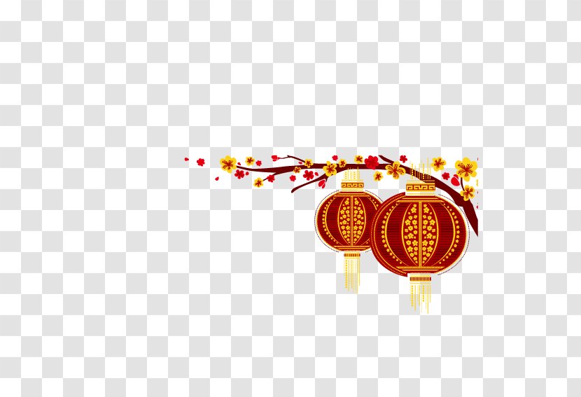 Lantern Chinese New Year - Lunar Transparent PNG