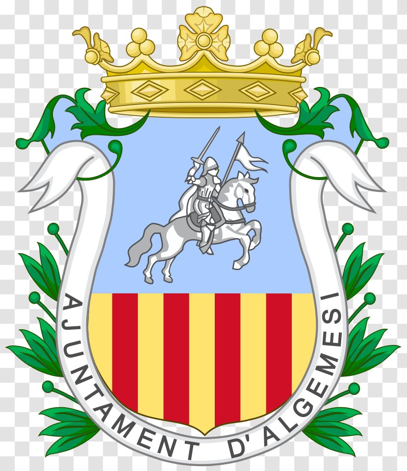 Algemesí Toledo Coat Of Arms Catalan Wikipedia - Area - Flag The Valencian Community Transparent PNG