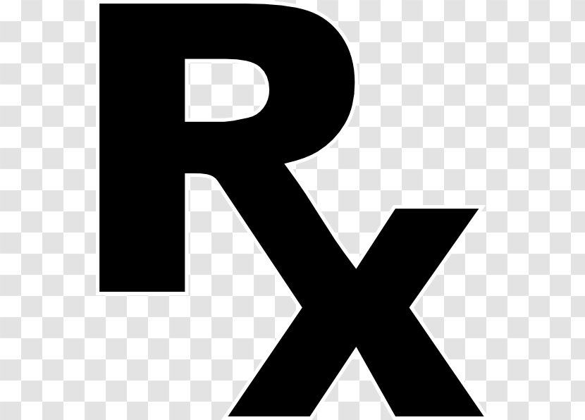 Medical Prescription Pharmaceutical Drug Pharmacy Symbol Clip Art - Rx Logo Image Transparent PNG