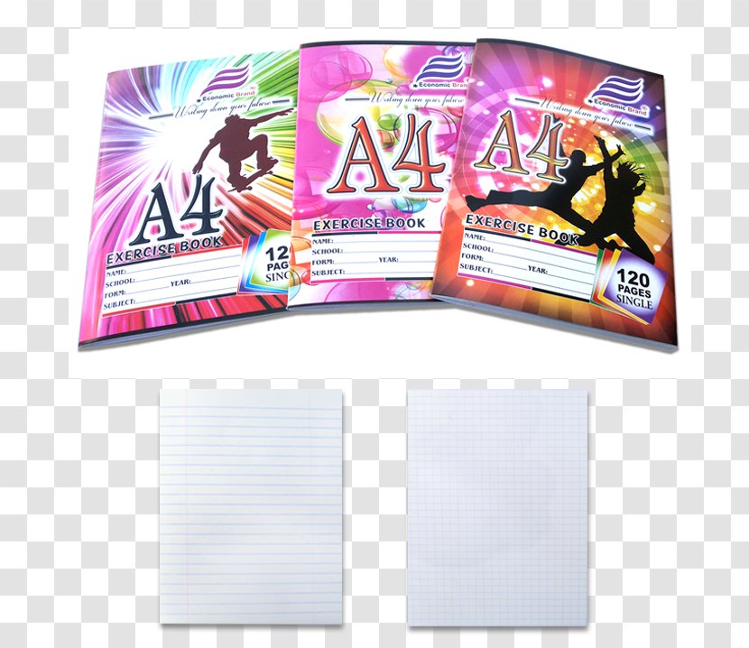 Brand Video Game Font - Text - Exercise Book Transparent PNG