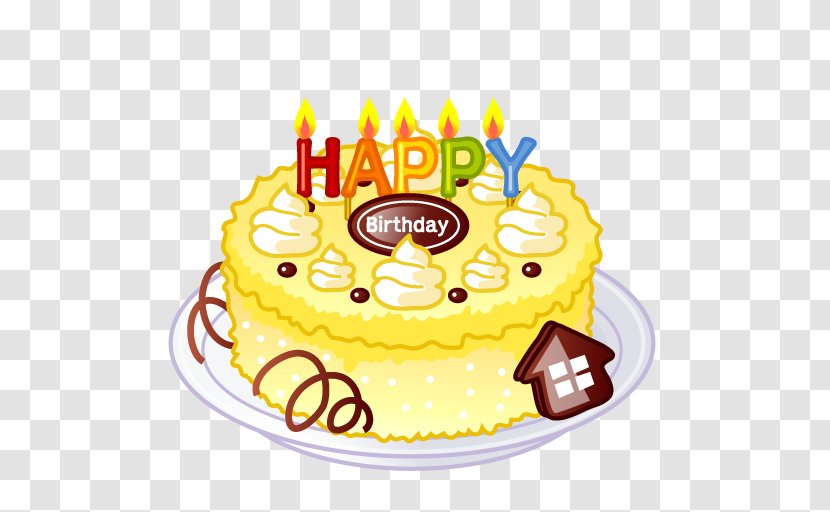 Birthday Cake Torte Decorating - Food Transparent PNG