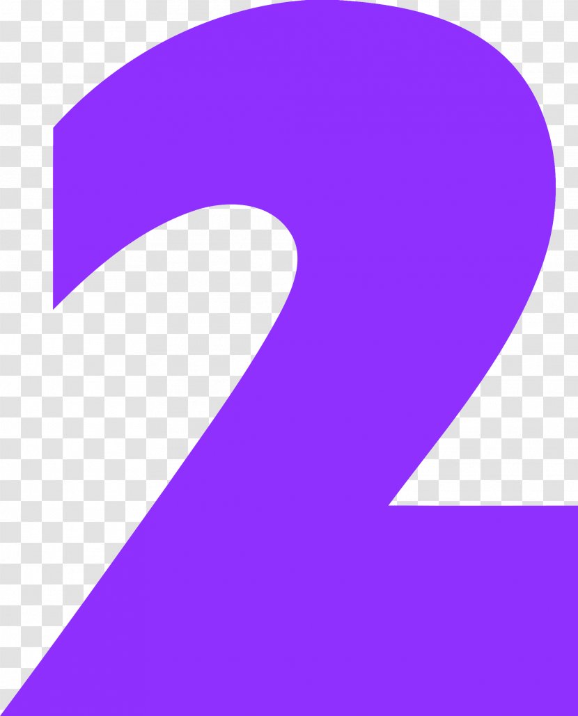 TVNZ 2 Television New Zealand 1 Logo - Purple - *2* Transparent PNG