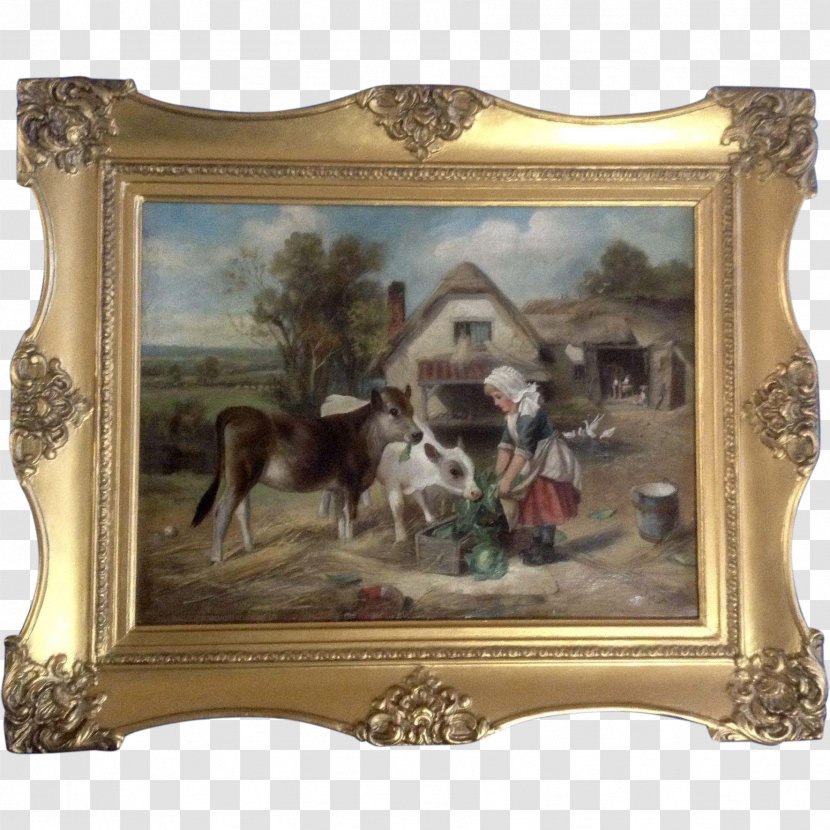 Picture Frames Antique Art Painting Engine - Com Transparent PNG