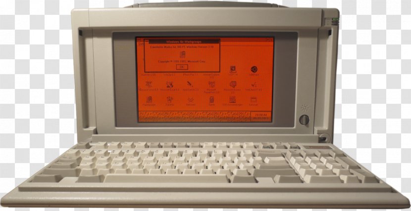 Hewlett-Packard Laptop Compaq Portable 386 - Color Graphics Adapter - Hewlett-packard Transparent PNG