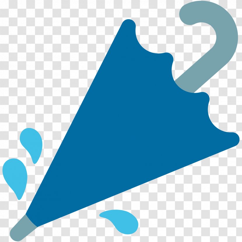 Emoji Umbrella Symbol Android SMS - Rain Transparent PNG