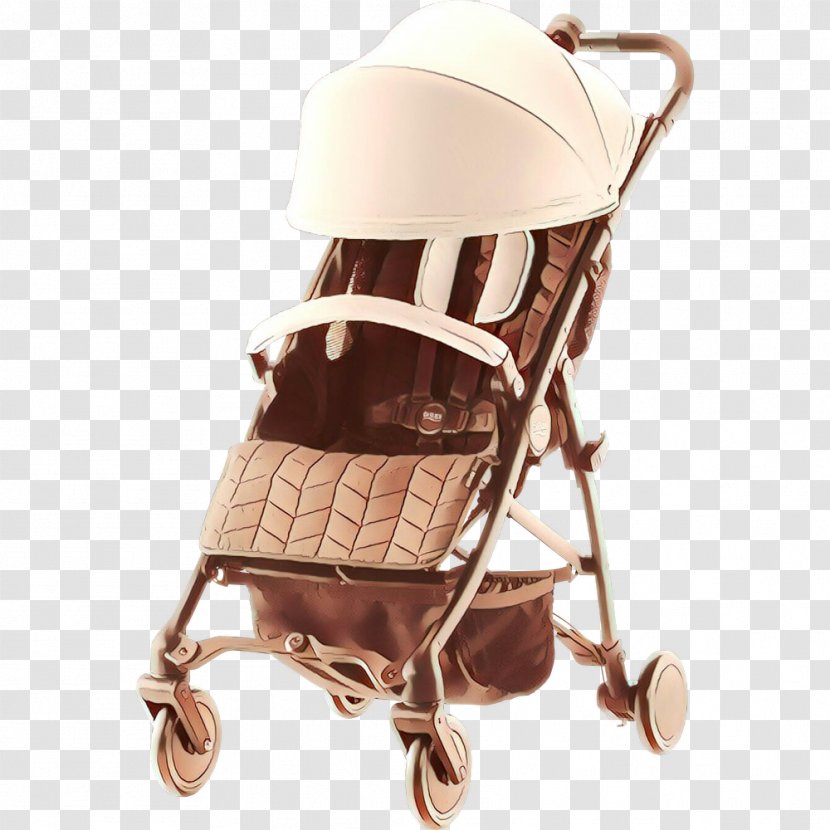 Shopping Cart - Baby Transport - Beige Vehicle Transparent PNG