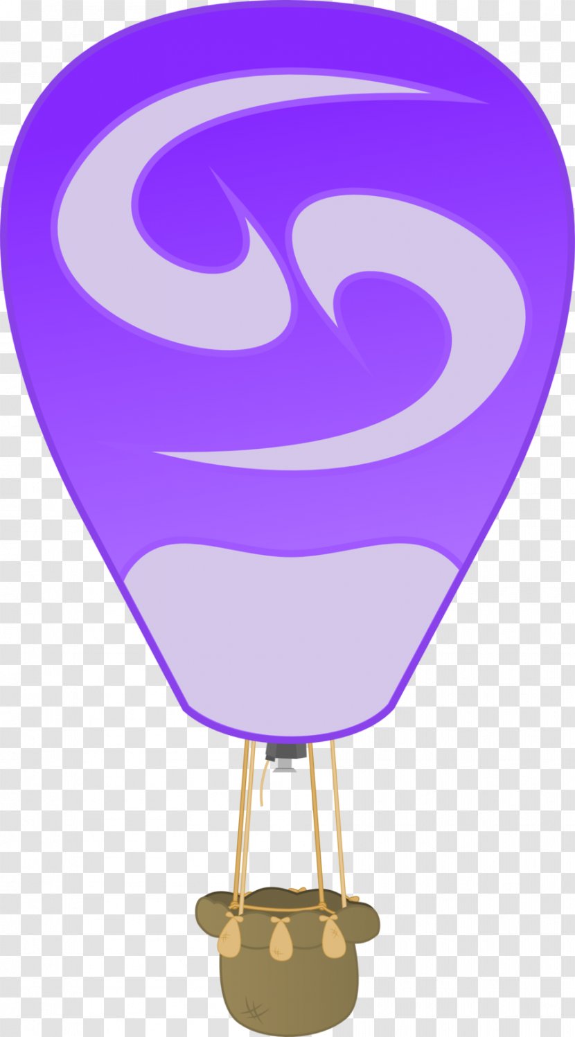 Purple Violet Cartoon Clip Art - Hot Air Transparent PNG