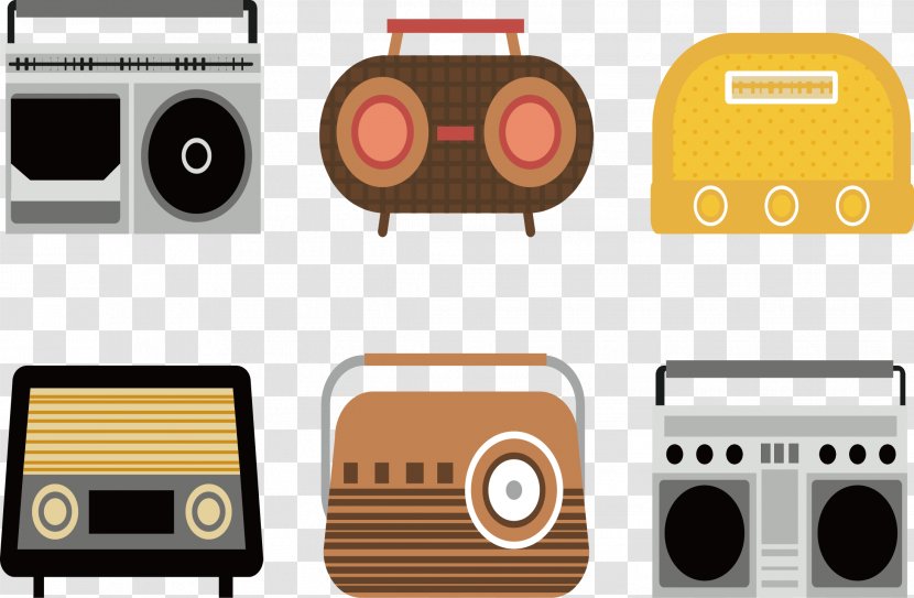Antique Radio Drawing - And Tape Transparent PNG
