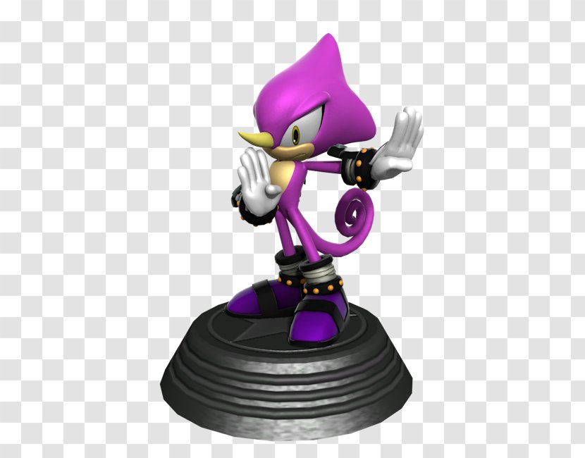 Sonic Generations Espio The Chameleon Figurine Statue Action & Toy Figures Transparent PNG