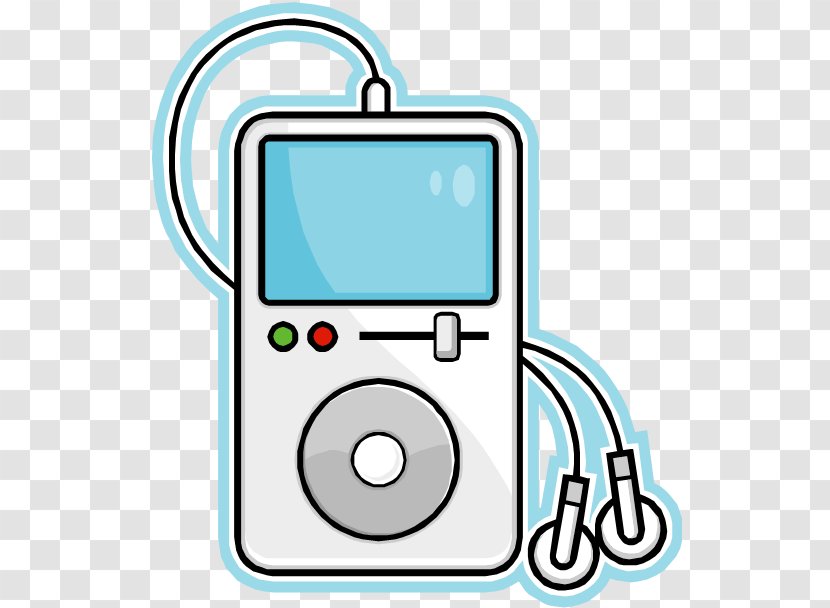 IPod Touch Nano Apple Earbuds Clip Art - Ipod - Headphones Transparent PNG