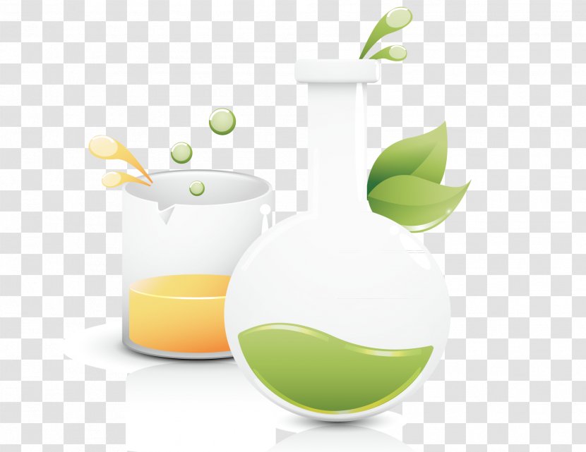 Green Liquid Yellow Container - Fruit - With And Transparent PNG