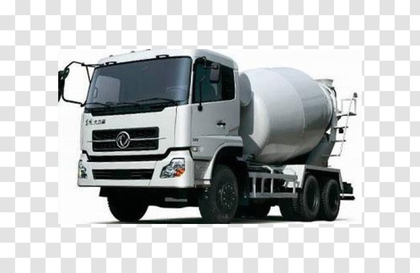 Dongfeng Motor Corporation Cement Mixers Truck Concrete Vehicle - Bulk Cargo - Fengshen Transparent PNG