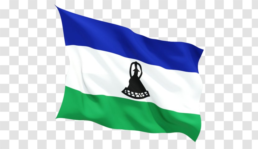 Flag Of Lesotho South Africa 2014 Political Crisis - Green - Grunge Transparent PNG