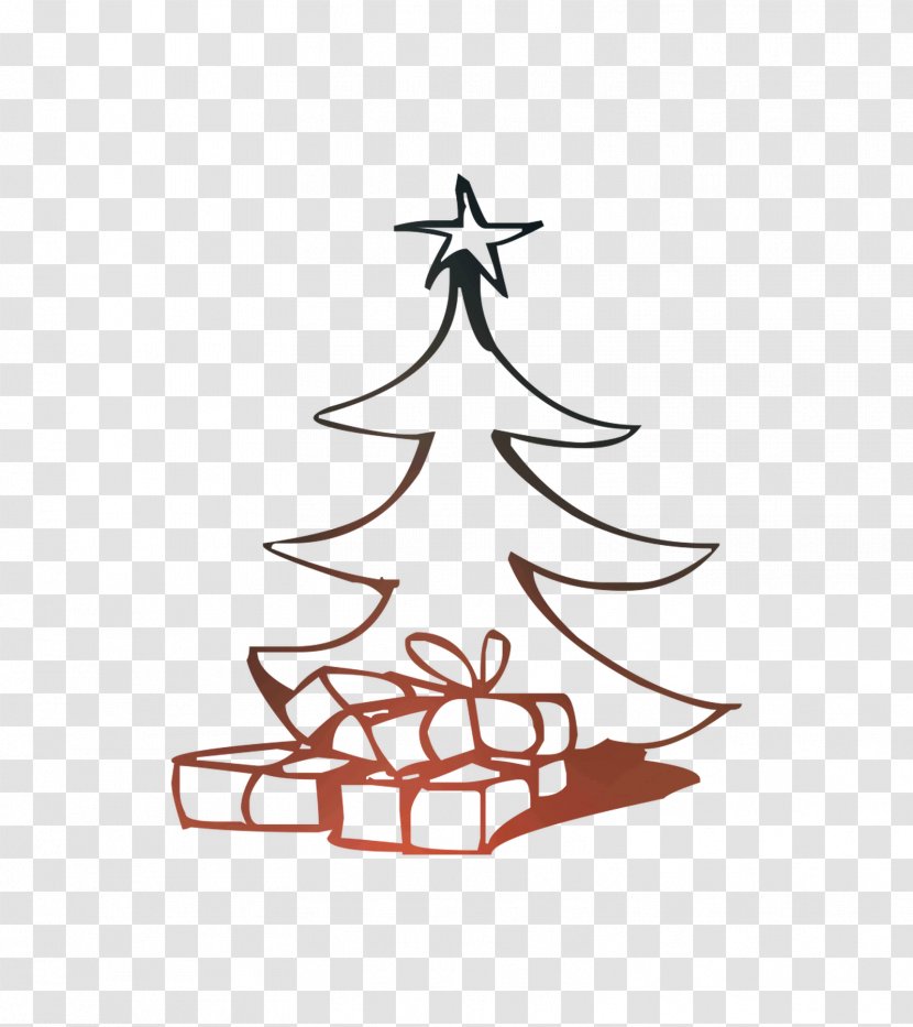 Christmas Tree Coloring Book Drawing Day Image - Pine Transparent PNG