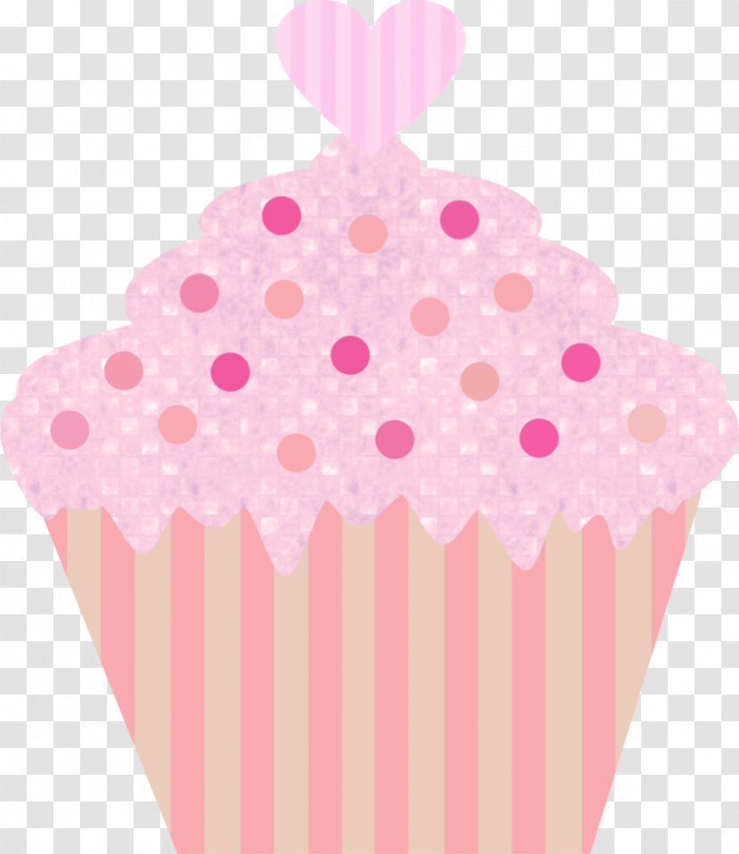 Cupcake Polka Dot Pink M - Cup Transparent PNG