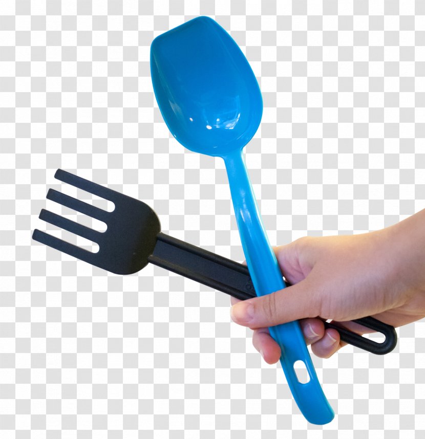 Fork Wooden Spoon Knife - Tableware - Hand Holding And Transparent PNG
