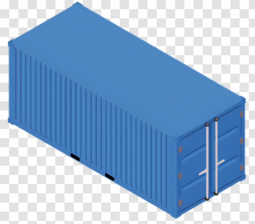 Cobalt Blue Technology - Intermodal Container Transparent PNG