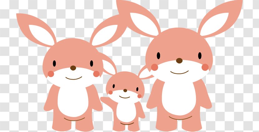 Rabbit Hare Easter Bunny Dog Ear - Heart Transparent PNG