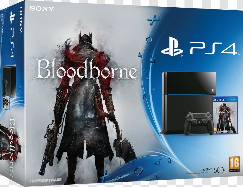 Bloodborne PlayStation 4 Demon's Souls Dark - Playstation 3 Transparent PNG