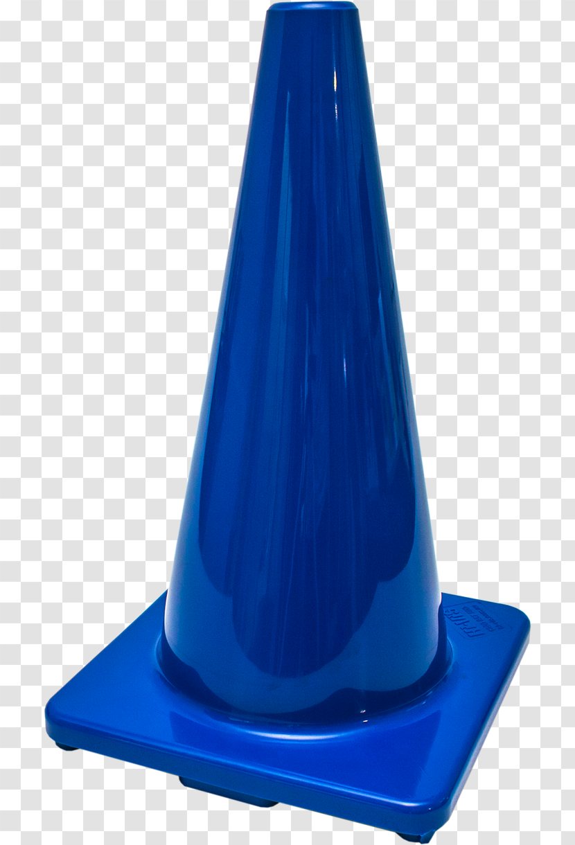 Traffic Cone Electric Blue Cell - Conic Section - Cones Transparent PNG