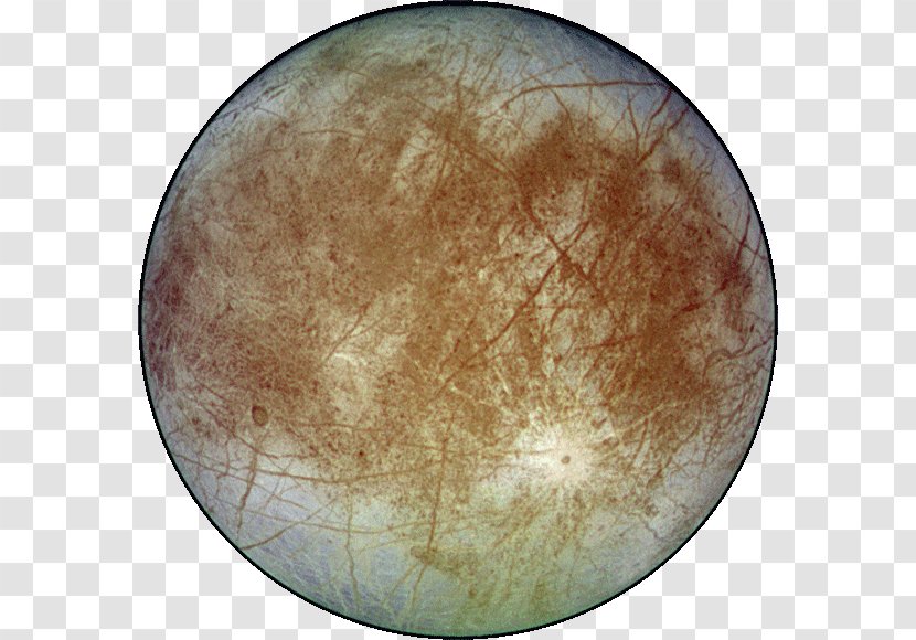Europa Moons Of Jupiter Galilean Natural Satellite - Astrobiology - Solar System Transparent PNG