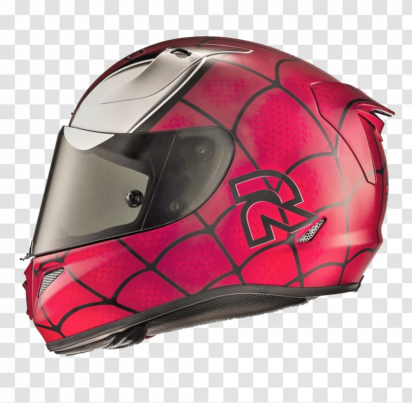 Motorcycle Helmets Spider-Man Scooter HJC Corp. Transparent PNG