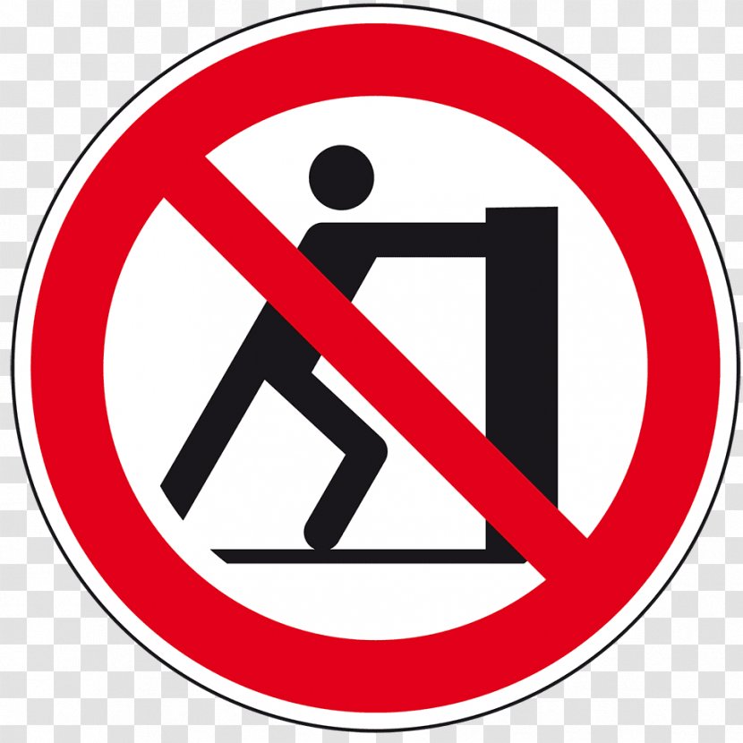 Sign No Symbol Safety - Pictogram Transparent PNG