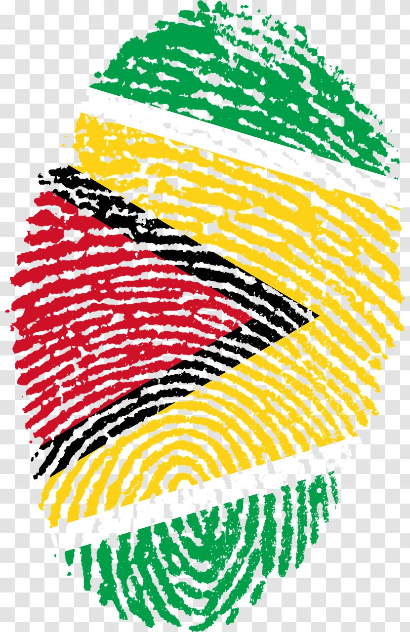 Flag Of Guyana Malaysia Fingerprint - The Philippines Transparent PNG