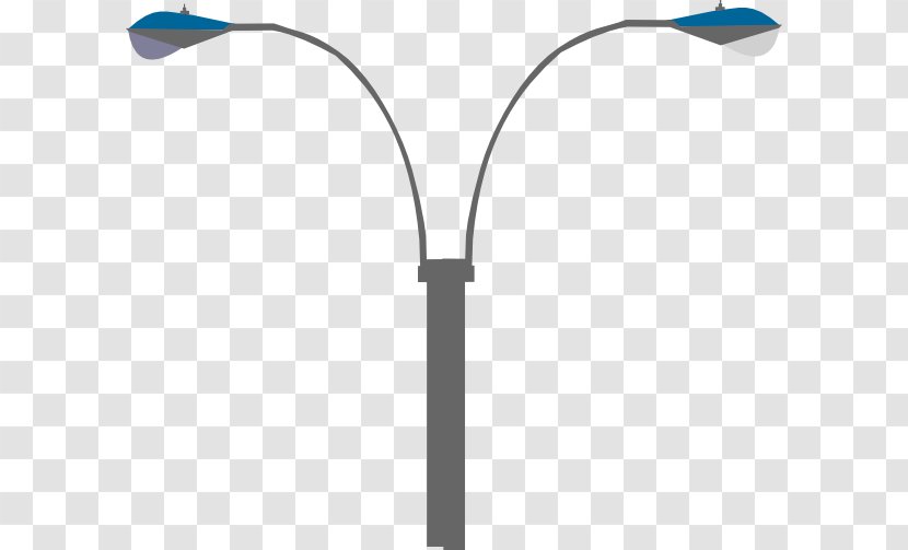 Street Light Lighting Utility Pole Clip Art - Structure - Clipart Transparent PNG