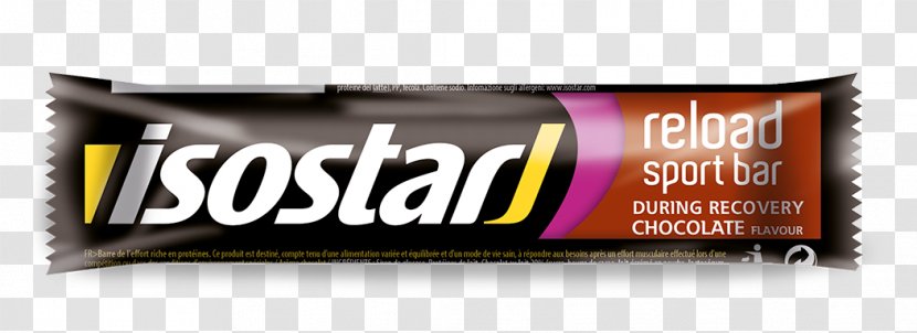 Isostar Snack Chocolate Bar Sports - Sport Transparent PNG