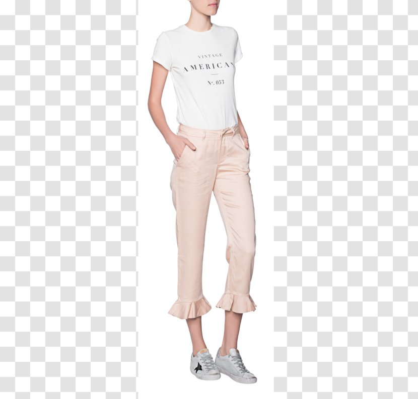 Jeans T-shirt Waist Sleeve Shoulder Transparent PNG