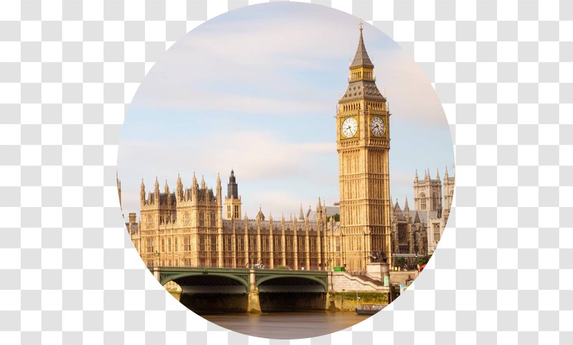 Palace Of Westminster Big Ben Bridge Buckingham Hotel - Tourist Attraction Transparent PNG