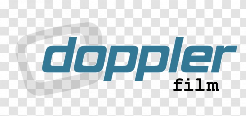 Doppler Tønsberg Logo Trademark Film - Blue - DOPPLER Transparent PNG