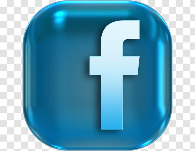 Social Media Clip Art Facebook - Aqua Transparent PNG