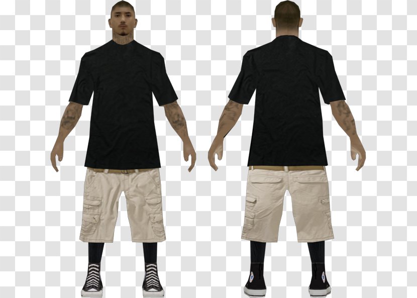 Jersey T-shirt Belt Outerwear Grand Theft Auto: San Andreas - Standing Transparent PNG