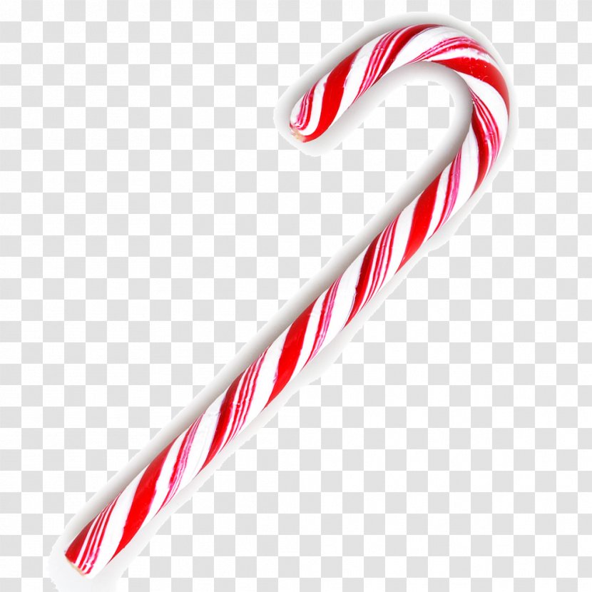 Candy Cane Stick Christmas Peppermint Transparent PNG