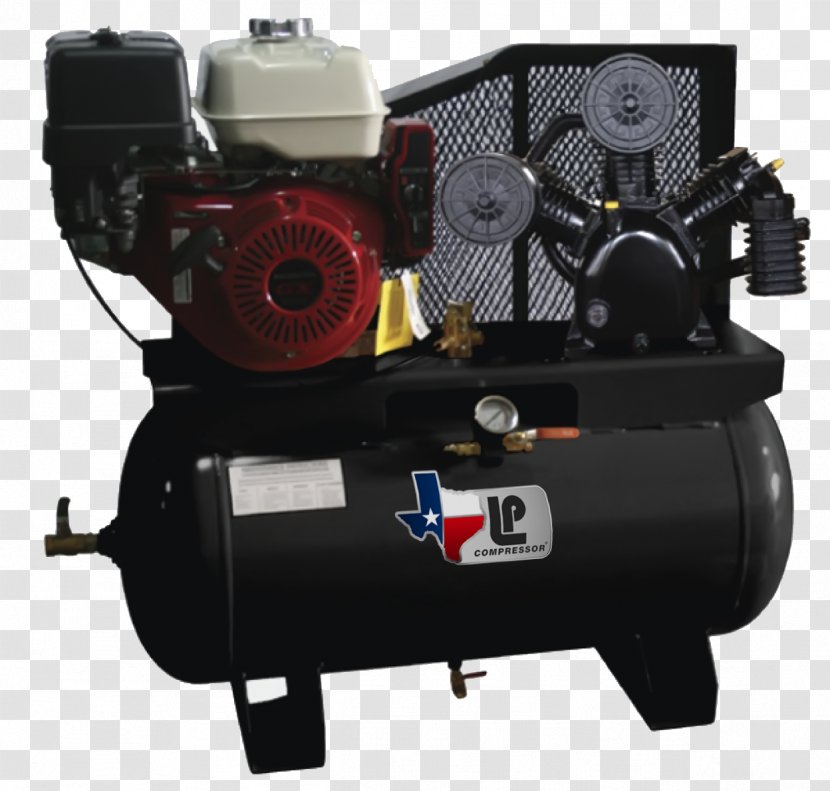 Compressor De Ar Air Pump Machine - Honda - Compression Station Natural Gas Transparent PNG