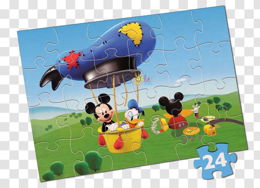 Puzz 3D Mickey Mouse Playground Disney Junior Puzzle Transparent PNG