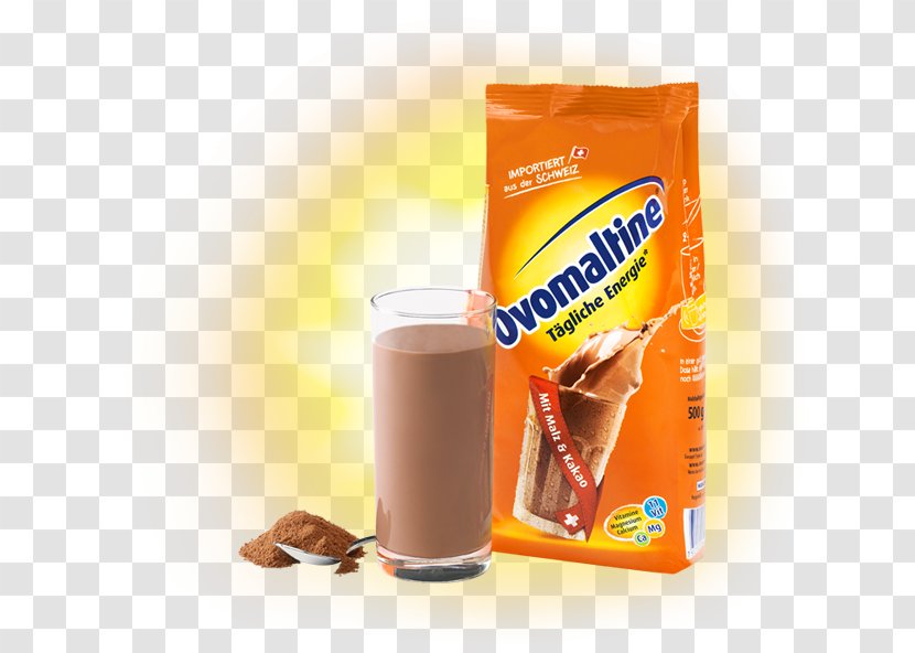 Ovaltine Hot Chocolate Instant Coffee Swiss Cuisine Cocoa Solids - Drink Transparent PNG