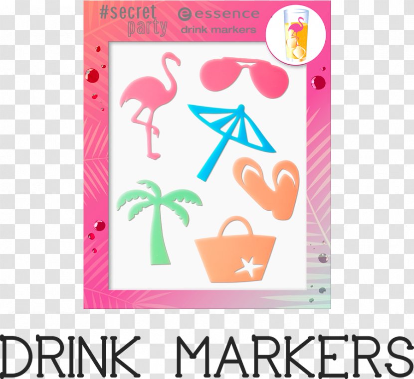 Drink Sticker Party Silicone Table-glass - May - Avril Transparent PNG