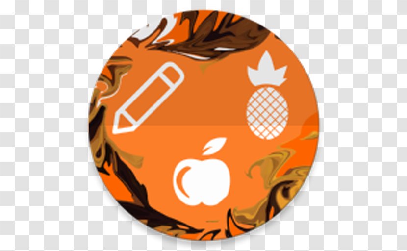 Pumpkin Font - Orange Transparent PNG
