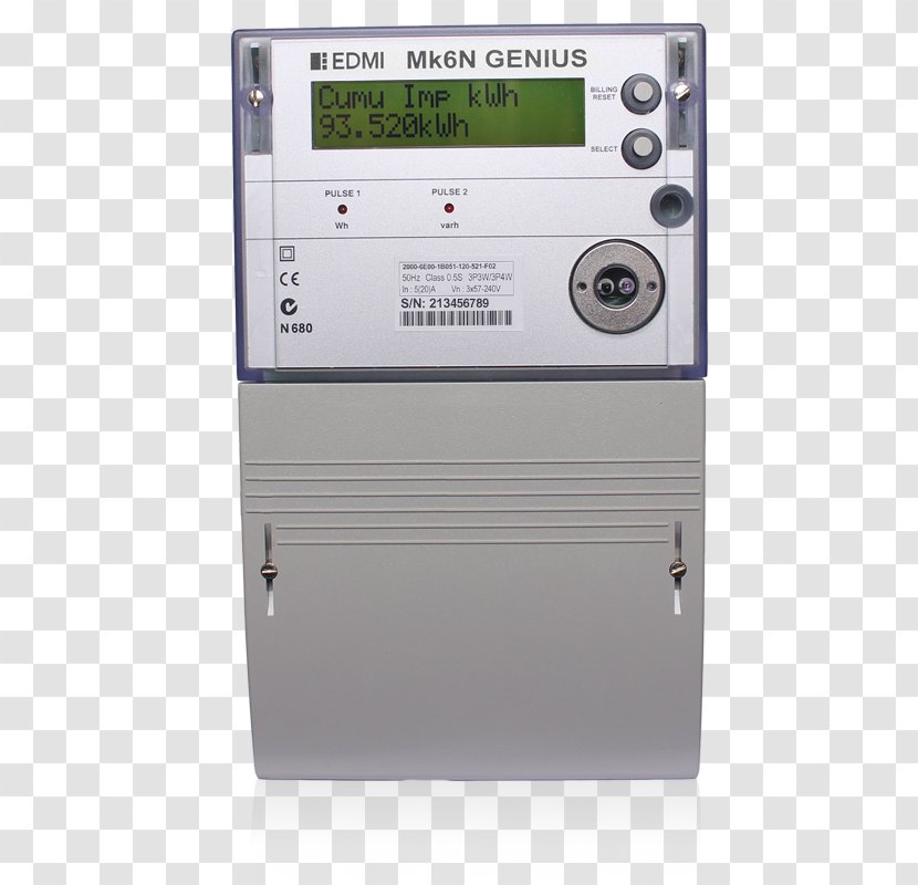 Electricity Meter Electronics Smart Company - Voltampere Reactive Transparent PNG