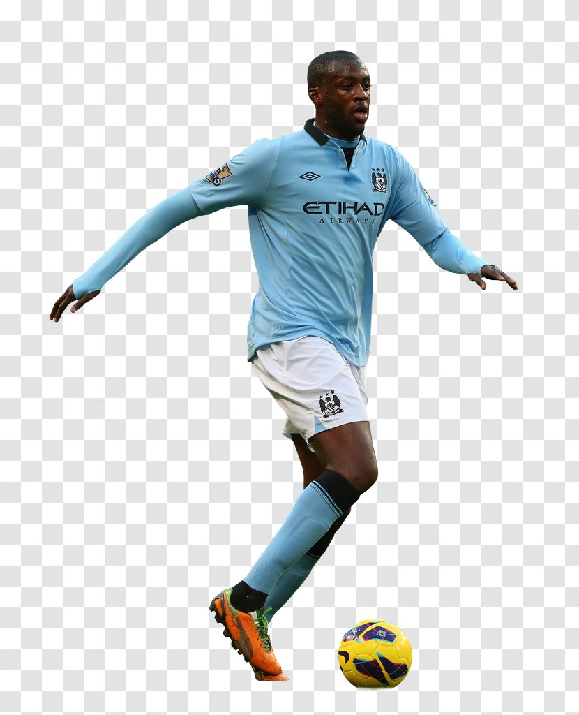 Team Sport Football Baseball - Yaya TOURE Transparent PNG