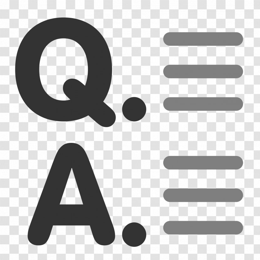 Pub Quiz Trivia Clip Art - Monochrome - Exam Transparent PNG