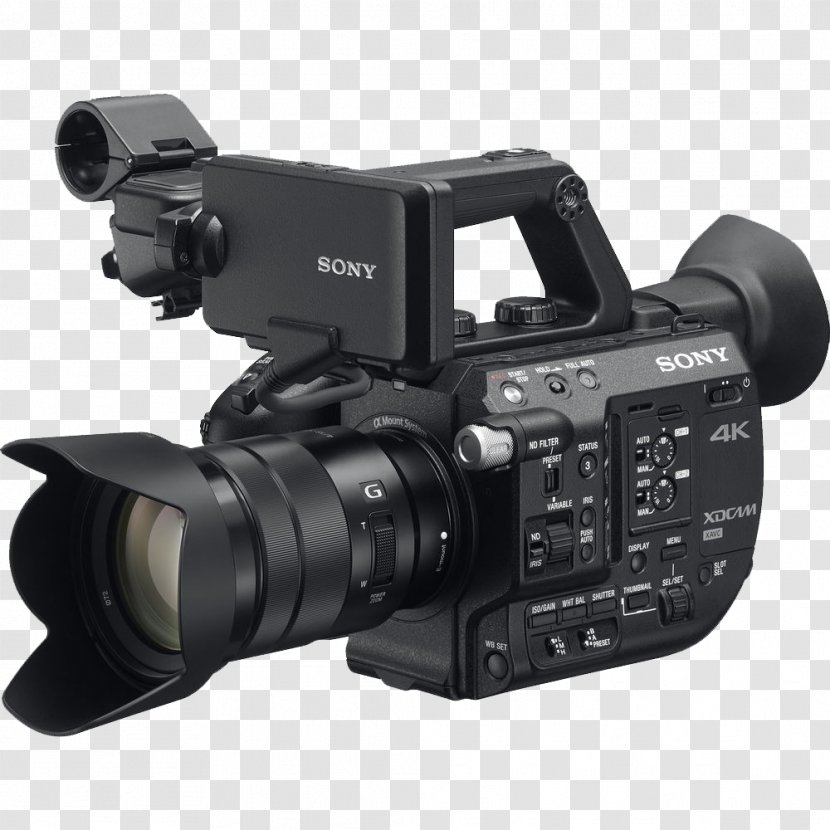 Super 35 Sony XDCAM PXW-FS5 Camera α - Digital Slr Transparent PNG
