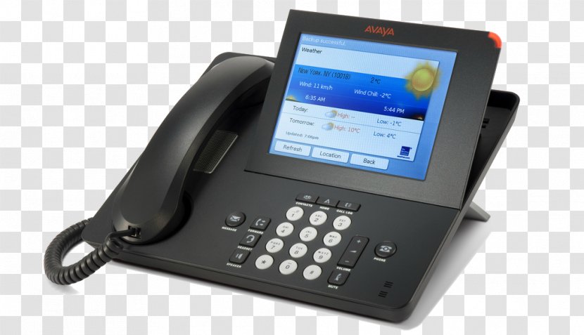 VoIP Phone Avaya 9670G Telephone IP 1140E - Corded - Network Transparent PNG