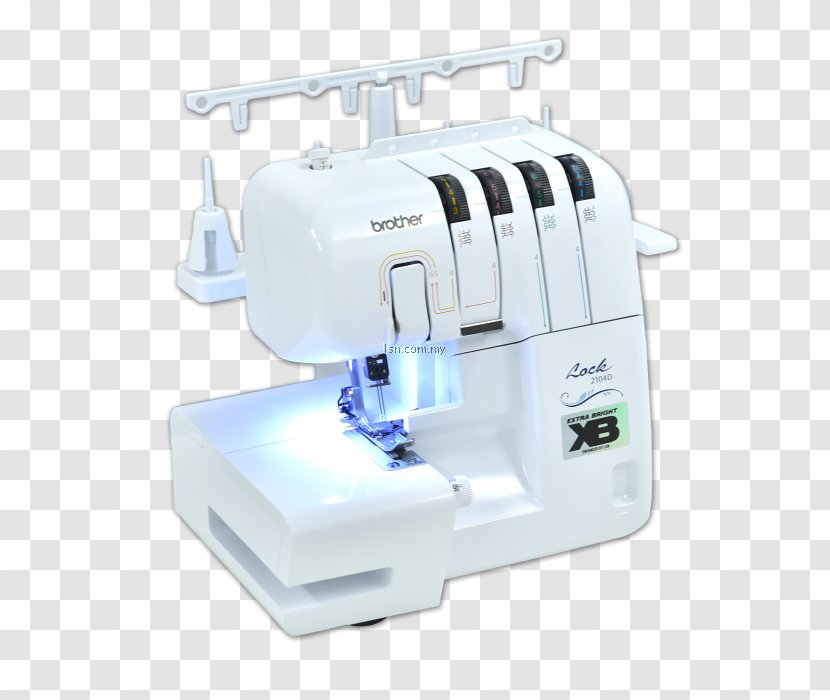 Sewing Machines Overlock Machine Needles Brother Industries - Yarn - Home Appliance Transparent PNG